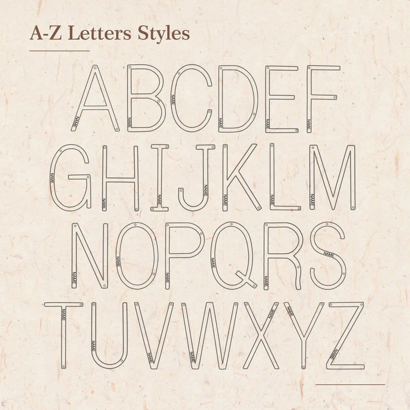 Girl Graduation Gifts - Large Letter Necklace - Letter Name Personalized - Sideways Initial Necklace Oversized Granddaughter Graduation Gift