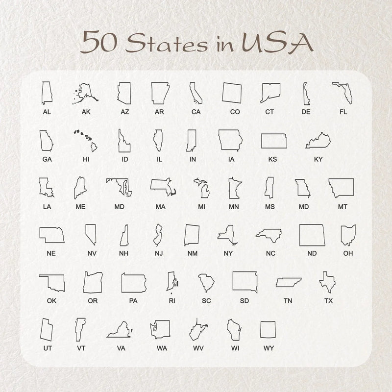 Best Friend Gift - Custom State Ring - Engraved Ring Long Distance Gift Friendship Ring - Personalized College Graduation Gift