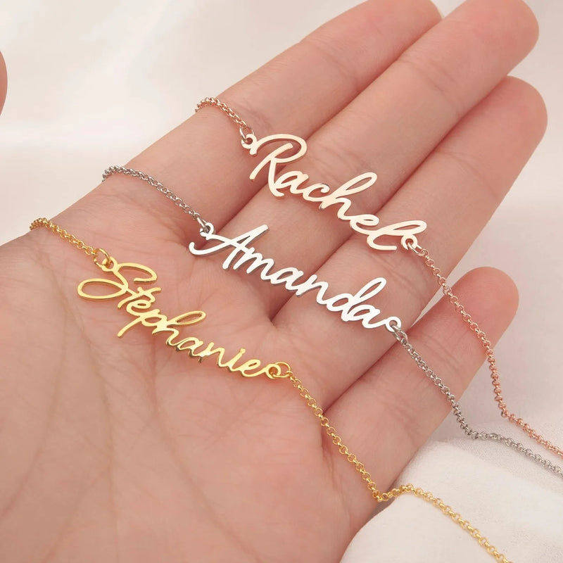 Name Bracelet - Personalized Name Bracelet - Name Bracelet for Women Sterling Silver - Handmade Jewelry - Mothers Day Gifts