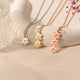 18K Gold Paw Print Name Necklace - Paw Necklace Personalized Pet Name - Mini Pet Paw Pendant Necklace For Pet Mom - Mothers Day Gifts