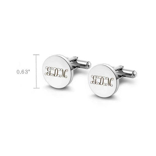 Personalized Name Tie Clip and Cufflink Set - Wedding Gift Tie Clip and Cufflink Set - Monogram Tie Clip With Initial