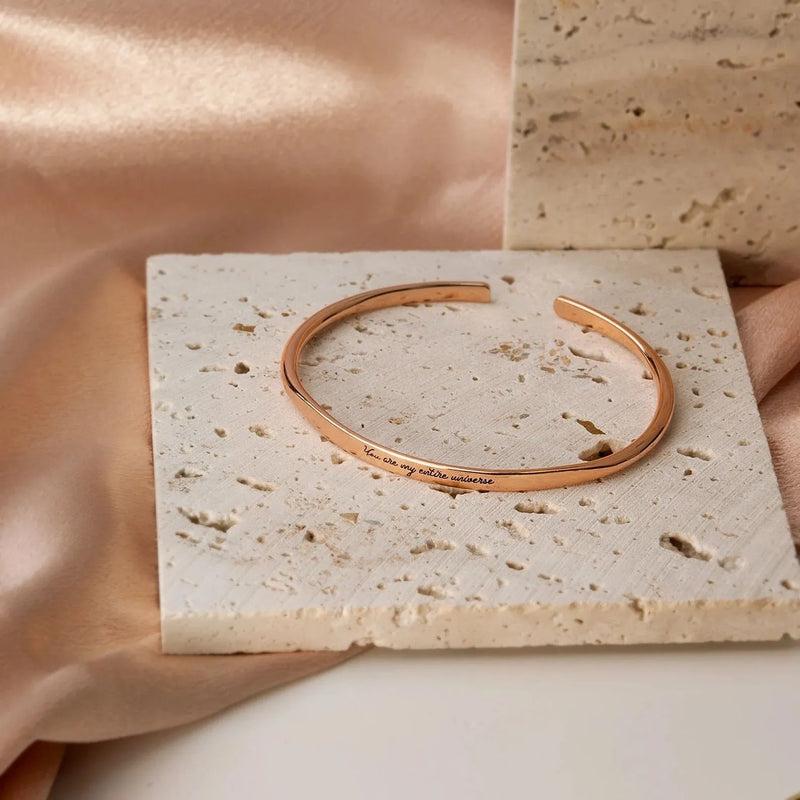 Mothers Day Jewelry - Cuff Bracelets Engraved - Custom Bracelet 925 Sterling Silver - Personalized Bangle - Bangle Bracelet for Women