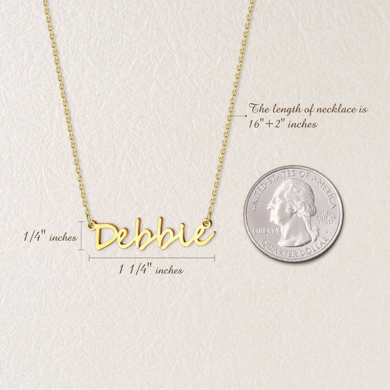 Necklace for Family Names - Multi-Name Family Necklace for Mom - Personalized Jewelry Mothers Day Gifts - Multiple Nameplated Necklace