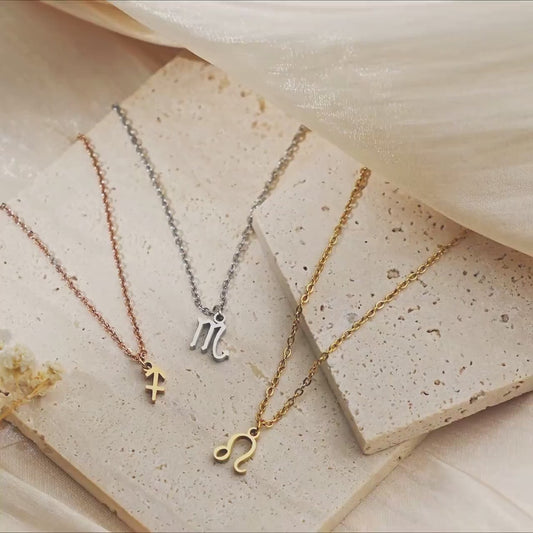 Tiny Constellation Necklace - Horoscope Necklace - Birthday Astrology Necklace - Minimalist Necklace - Best Birthday Gifts for Friend